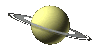 Sick of spinning worlds? Try Saturn - 100x50 @10Kb