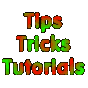 Mixture of Tips, Tricks and Tutorials for Picture Publisher and Igrafix Image:  includes Cut Out, Easy Emboss, Glass Screen/Monitor Effect, Quick and Easy Plastic, Flexible Emboss and Easy Consoles.